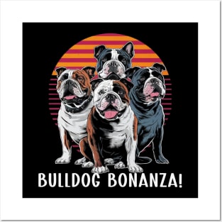 Funny Bulldog Gift for Pet Lovers and Bulldog Owners Posters and Art